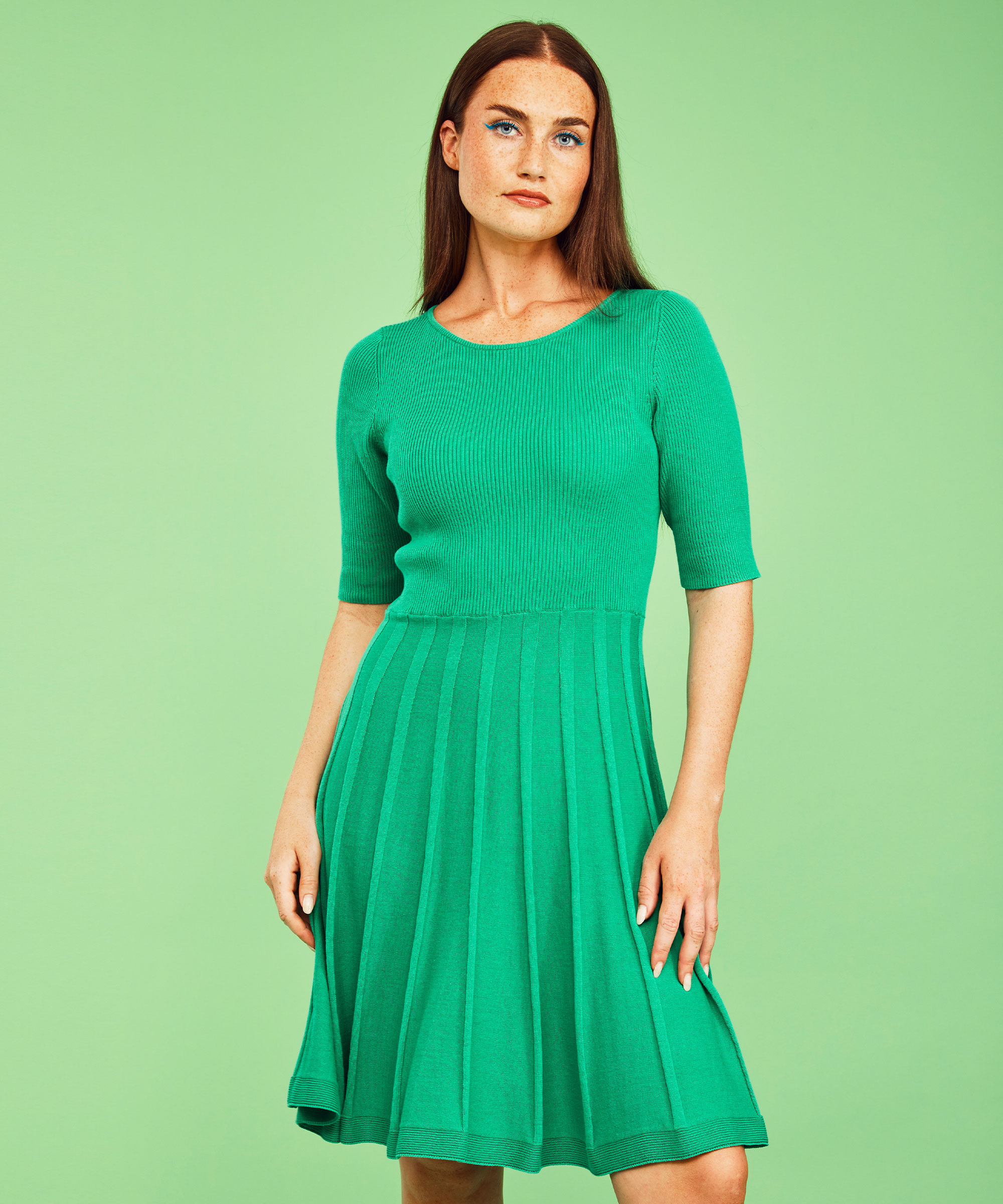 Milly Dress Green